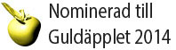 Nominerad till Guldäpplet 2013